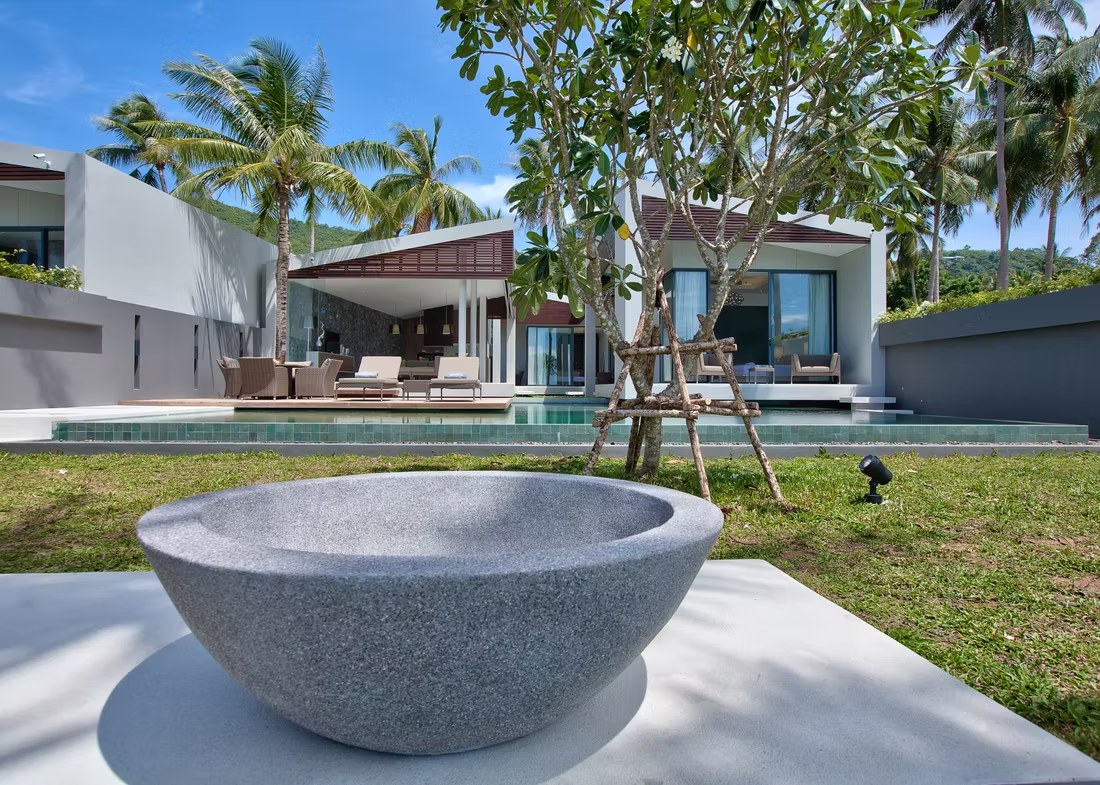 Villa Soong beachfront pool villa at Mandalay Beach Villas, Koh Samui
